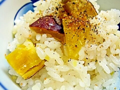 つやつや！　さつまいもの炊き込みご飯